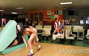 Bowling Alley Bohemian Use Date Stepmom And Stepdaughter