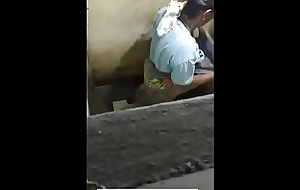 Spying Myanmar unspecific inside toilet