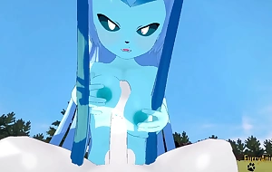 Pokemon hentai furry yiff 3d - pov glaceon boobjob and fucked with creampie off out of one's mind cinderace
