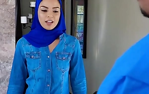 ExxxtraSmall - Hawt Muslim Girl Receives Double Cumcockted