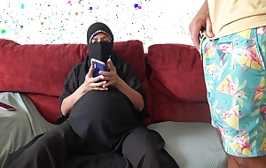 Persuasive Arab Wife Lets British Stepson Cum On Her Belly