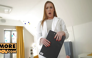 POV - Horny doctor Alexis Crystal has a searching fuck fetish