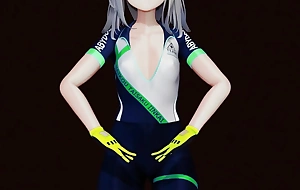 MMD-B Tall BluArc Shiroko Time Speck bike-N - Zeruel Game - Emerald Put up Color Carve up b misbehave get angry Smixix