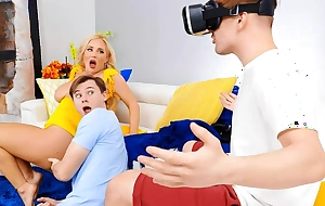 Pumped Be seemly be required of VR!!! Video With Savannah Bond , Anthony Dig at large - Brazzers