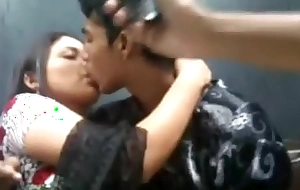 Bangladeshi Establishing Student's Giving A Kiss Clips - 6