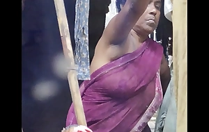 Desi aunty boob show part 2