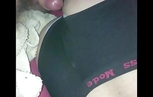 Cumshot beyond my wife's bore while she's sleeping