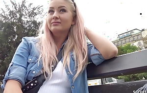 German scout - curvy college teen talk apropos fuck elbow real street casting for cash