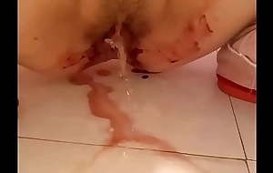 Peeing pissing void urine menstruation