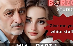 Mia and Papi - 1 - Sizzling elderly Grandpappa subdued virgin teen young Turkish Girl