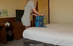 Stepmother Added to Daughter Share a Bed In A Hotel